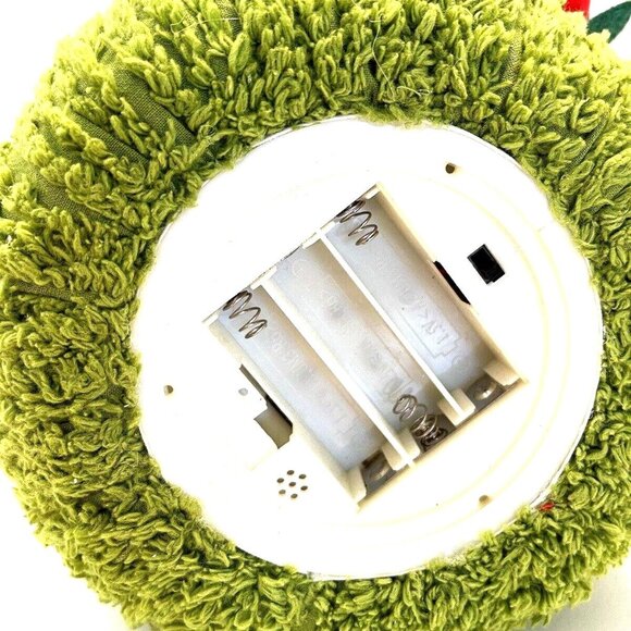 Green Animated Swinging Saguaro Cactus Cowboy Snowman Holiday Musical Christmas - Picture 6 of 11